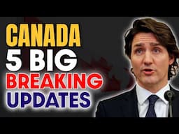 Canada 5 BIG BREAKING Updates! 1 Feb 2025 | Immigration Canada | IRCC News