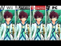 Tales of Graces f Remastered | Wii vs PS3 vs Switch vs PC | Full Graphics Comparison