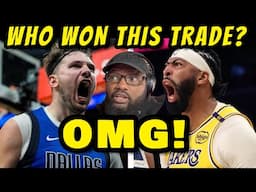 OMG! Lakers Trade Anthony Davis To Mavericks For Luka Doncic In Blockbuster Deal