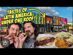 EATING IN CENTRAL AMERICA WITHOUT LEAVING MINNEAPOLIS! Mercado Central Food Tour!