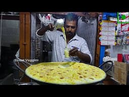 Yammy Roadside Badam Milk Making Full Process | Almond Milk | Street Veggies