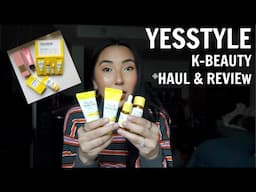 YESSTYLE K-Beauty Haul & Review