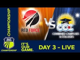 🔴 LIVE Trinidad & Tobago vs CCC - Day 3 | West Indies Championship 2025 | 31st January