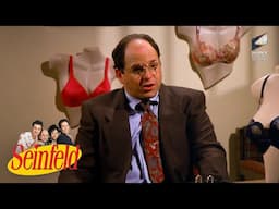 George Interviews for a Bra Salesman Job | Seinfeld