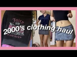 2000s clothing haul!