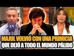 MAJUL VOLVIÓ CON UNA PRIMICIA QUE DEJÓ A TODOS PÁLIDOS