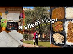 No talking, No voiceovers: Just a vlog that feels like home🏠 living alone in HOSTEL✨