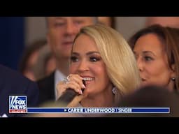 Carrie Underwood - America the Beautiful - Best Audio - Donald Trump inauguration - Fox News - 2025