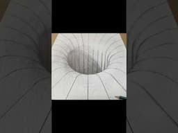 Round Hole 3D Drawing Illusion