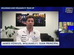 James Vowles, Williams F1 Team Principal, on Atlassian Williams Racing