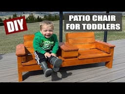 How to build a Patio Chair for Kids