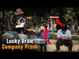 Lucky Draw Company Prank | Zaid Chulbula