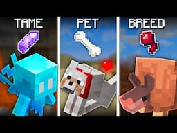 How to Tame and Breed Every Mob in Minecraft! [Ultimate Guide]