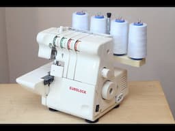 EuroLock overlock serger Nähmaschine Sewing machine Швейна машина Instruction