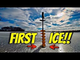 Southeast Michigan Ice Fishing Ice Report | Oakland County Michigan Ice Report 1/5/25