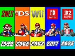 Evolution of Mario Kart Games (1992 - 2025) 4K