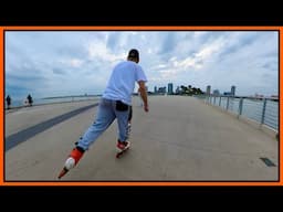 Exploring St. Pete Pier on Skates!