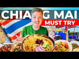 Where To EAT THE BEST THAI FOOD in CHIANG MAI 🇹🇭