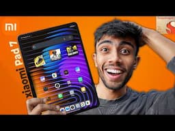 Xiaomi Pad 7 Unboxing & Review! 🔥Best Budget Gaming Tablet - Snapdragon 7+ Gen 3, 144HZ ⚡