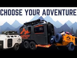 Mammoth Overland Trailer Line Up! 3 models for Ultimate Adventurers