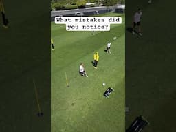 PASSING DRILL FOR SOCCER WITH DRONE VIEW 😍⚽️ #JonerFootball #shorts #Soccer #Futbol