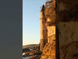 Abandoned PIRATE TOWER Hidden in the Ocean Cliffs