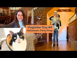 Vlogtober 2024 Day #4 Halloween Party Prep