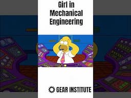 Girl in Mechanical Engineering  #mechanical #mechanicalengineering