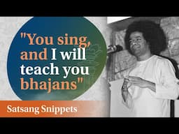 "You sing, and I will teach you bhajans" | Jaya Natarajan | Satsang Snippets