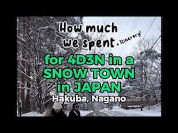 Ski trip to Japan? Here’s our itinerary & budget for my very first snow experience in Hakuba, Nagano