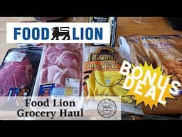 Food Lion will let you do what?? Food Lion Haul | Couponing 2024