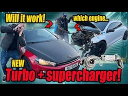 Turbocharging & Supercharging A VW Scirocco Gt - Part 2 | WHAT SHALL I DO WITH THE PARTS CAR?