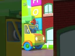 Wheels on the Garbage Truck #vehiclerhyme #babysong #kidsmusic #cartoon #toddler