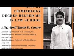 Careers in Criminal Justice Webinar 1