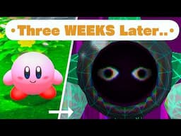 I put too much in Kirby..