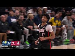 Shaedon Sharpe Game Highlights | Trail Blazers 119, Pacers 89 | Feb 4, 2025