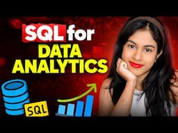 How to Learn SQL for Data Analytics & Data Science in 1 MONTH!