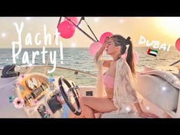 Yacht Party in Dubai | Birthday Celebration | Dubai Marina | Yacht Tour