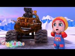 🔴LIVE - 5 Little Trucks | The Mud Song | Nursery Rhymes For Kids - GiggleBellies