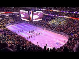 Luke Bryan National Anthem Nashville Preds Hockey Game February 3, 2025