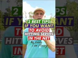 2 Best tips to avoid missing serves in tennis #shorts #tennis #rogerfederer #djokovic #rafaelnadal