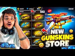 Free Fire I Got All Rare And Old Gun Skins In Level 10 Id NOOB To PRO😍  -Garena Free Fire