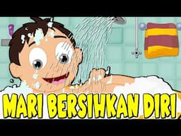 MARI BERSIHKAN DIRI - The Bath Song in Bahasa - Lagu Kanak Kanak Melayu Malaysia - Bahasa Rhymes