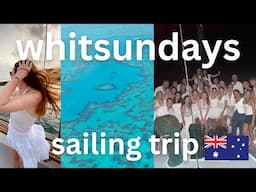 SAILING the GREAT BARRIER REEF | 3D/2N whitsundays tour w new horizons | australia east coast ep. 3