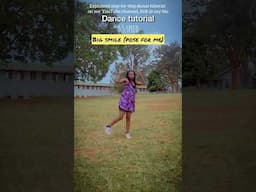 Big Smile “Pose For Me” (Pa Salieu) DANCE TUTORIAL Step By Step Beginner friendly mirrored