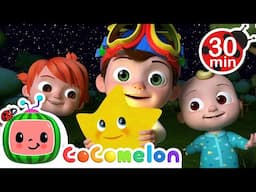 Wishing On a Twinkle Twinkle Little Star | Cocomelon and Little Angel Nursery Rhymes