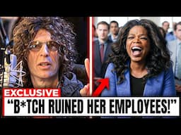 Howard Stern REVEALS How Oprah Winfrey TRAPPED Her Employees?!