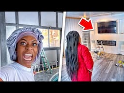 FINALLY PAINTING OUR INDOOR POOL ROOM & UPDATING HOUSE RENOVATIONS | I CANT BELIEVE WE DID THIS