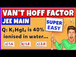 Van't Hoff Factor | Solution