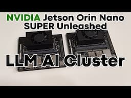 NVIDIA Jetson Orin Nano SUPER Unleashed: Build an AI Super Cluster